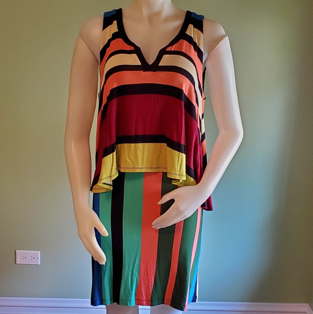 Anthropologie Maeve Jersey Dress